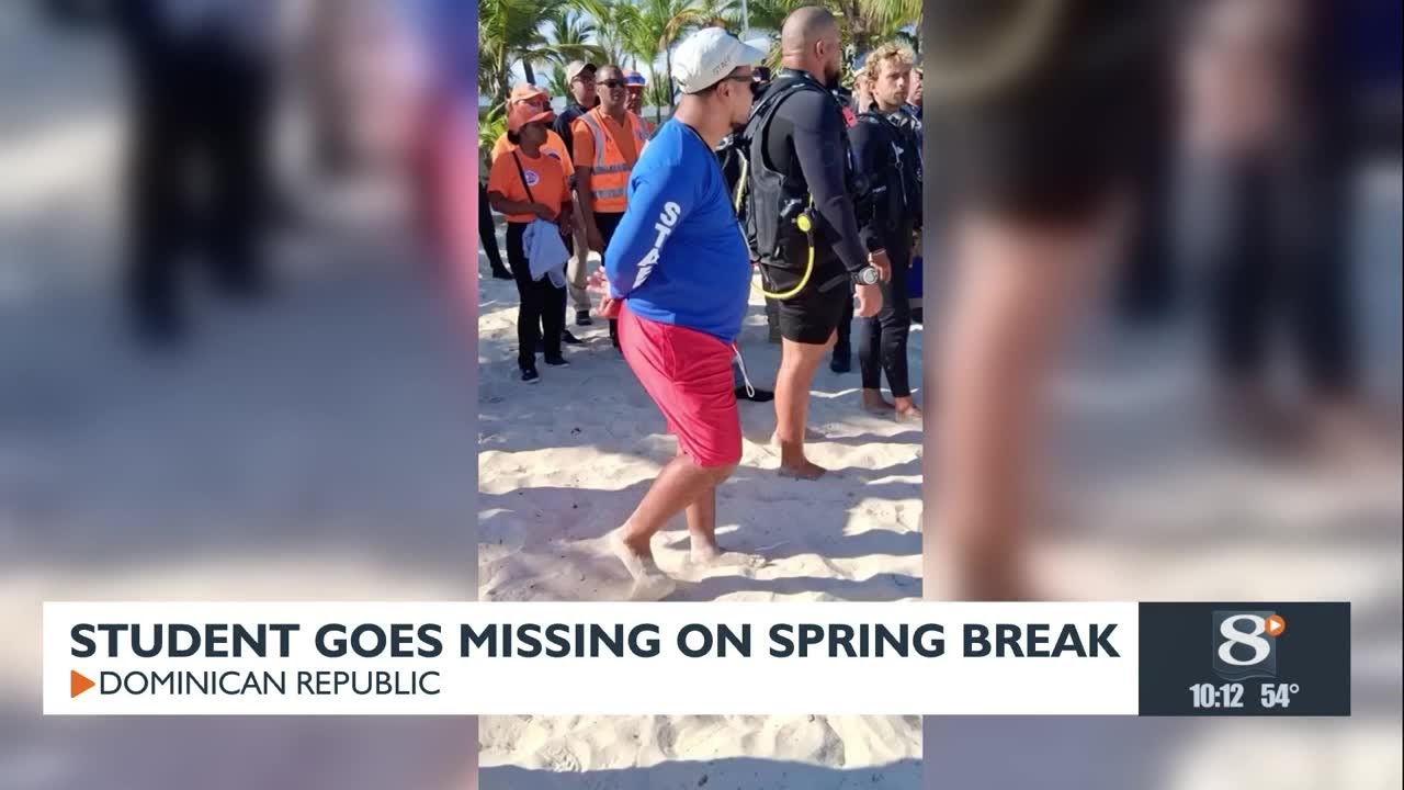 Student goes missing on spring break