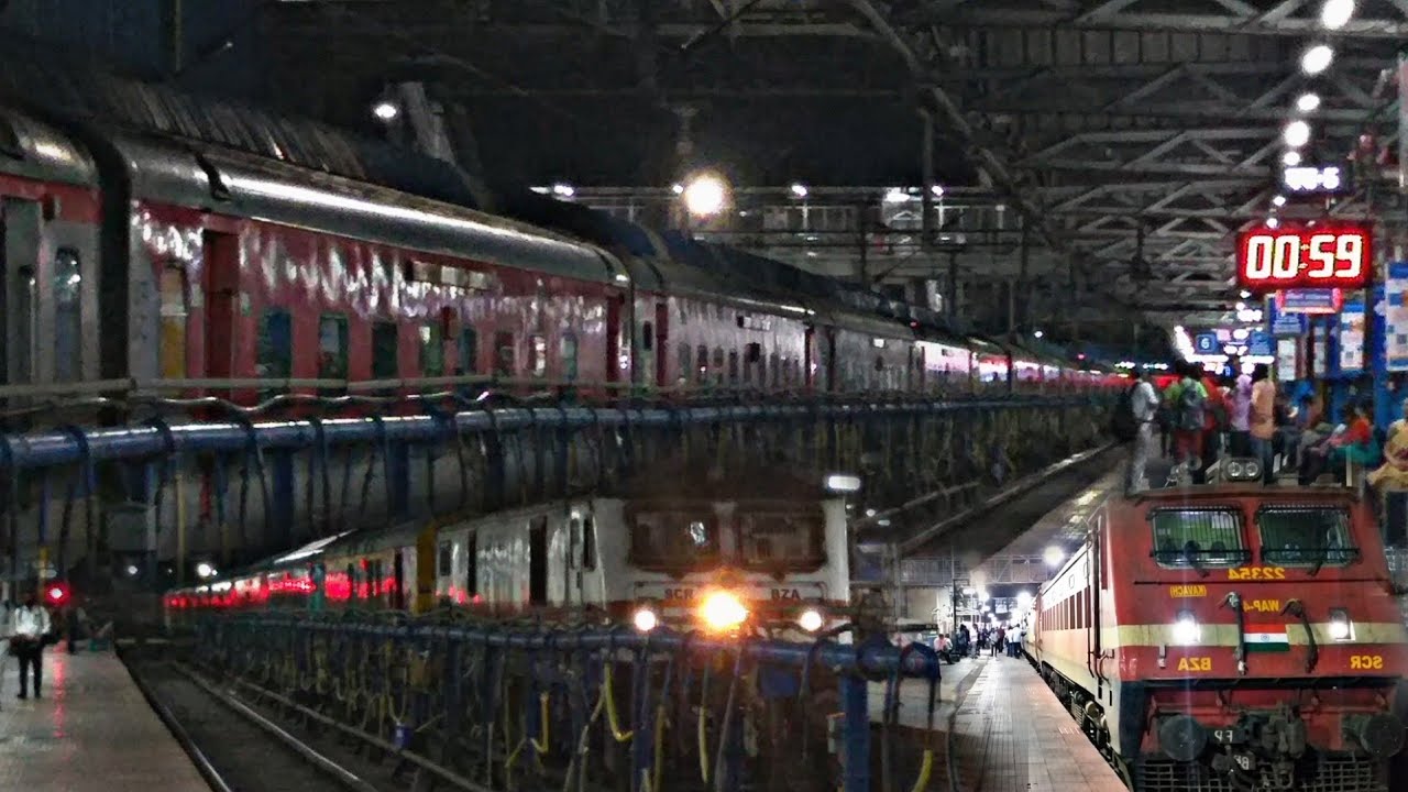 MidNight NonStop ANNOUCEMENTS at VIJAYAWADA JN Arrivals & Departures TN,Duronto,Padmavati & Jaipur