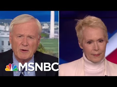 E. Jean Carroll On Her Allegations Against Trump: ‘He Did Kill Something In Me’ | Hardball | MSNBC