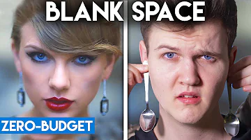 TAYLOR SWIFT WITH ZERO BUDGET! (Blank Space PARODY)