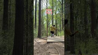 Scramble Putt after Forehand Hyzer