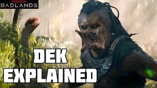 Dek  Yautja Explained predator Badlands
