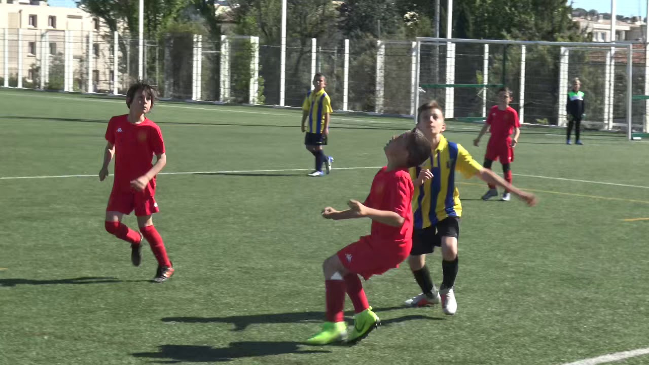 Футбол, футбольный матч, кубок Родиа, Тулон U10, Гарданн-Бивер против Six-Fours