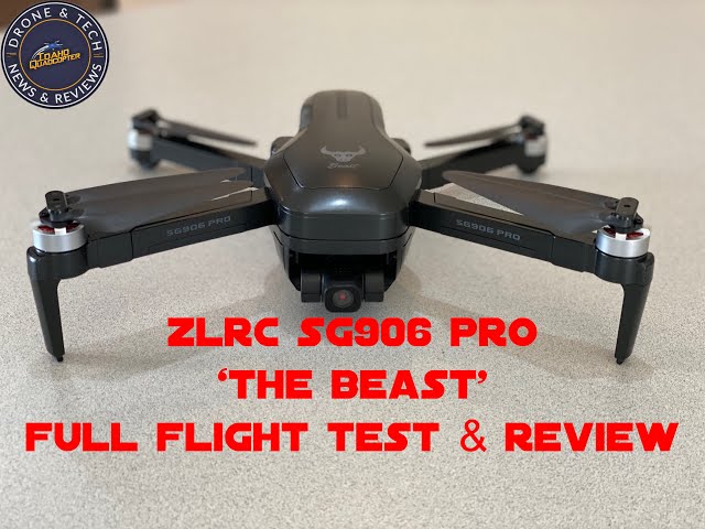 ZLRC SG906 Pro "The Beast" Flight Test Review & Unboxing - YouTube