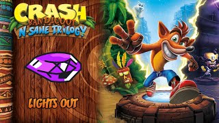 Lights Out - Purple gem | Crash Bandicoot N. Sane Trilogy