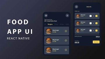 🍲 Food App UI - React Native (Speed Code)