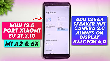 ⚡ MIUI 12.5 Port XIAOMI EU 21.3.10 for MI A2 & MI 6X // ROM REVIEW // Hindi Tech Video