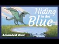 Animated shortamv  hiding in the blue dragon animation