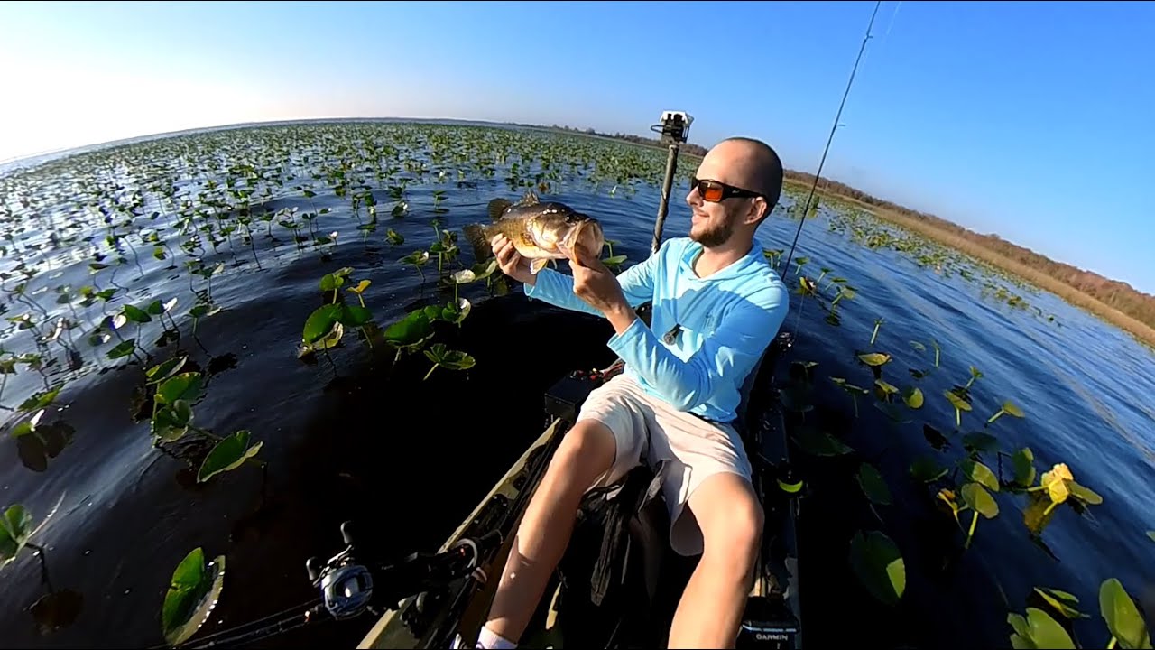 Giant Bass Battle on Lake Istokpoga! Windy Day of Big ol' Catches. 🎣