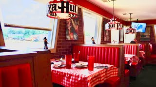 Pizza Hut Classic Throwback 80s Restaurant | Scenic Smoky Mountains Day  Fontana Dam & Waterfalls!