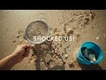 Beach Cleanup Treasure Hunt: Found Hidden Treasure & Coins!