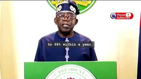 President Tinubu Addresses Nigerians Amid Protest