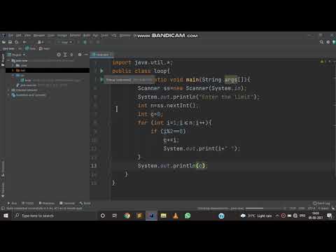 Java Tutorial 12-Finding odd and even numbers