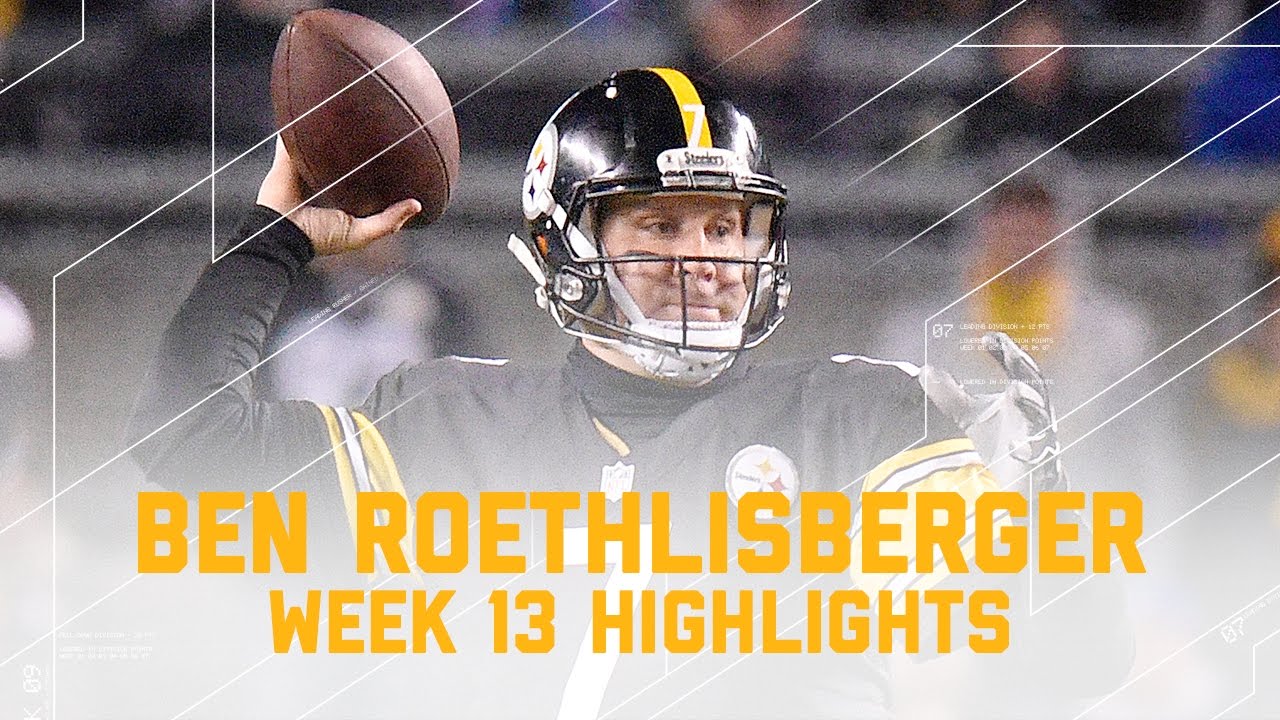 Big Ben Leads Steelers with 289 Yards & 2 TDs | Giants vs. Steelers | NFL Week 13 Player Highlights