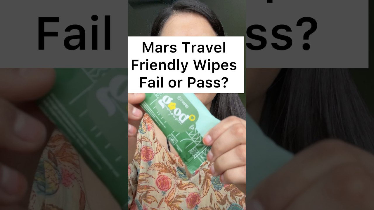 Mars good travel friendly wipes only -/39rs  fail or pass? 