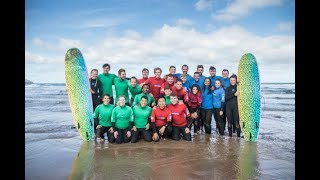 Surfing trip to Woolacombe