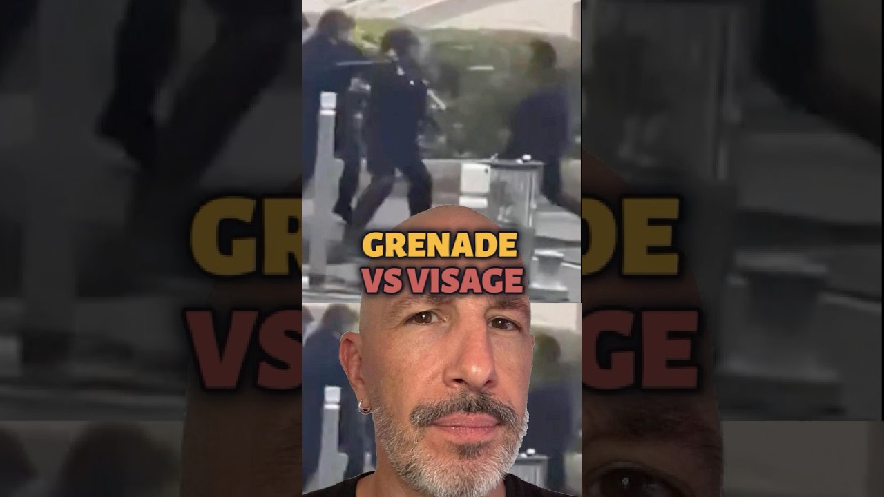 GRENADE EN PLEIN VISAGE = 💀