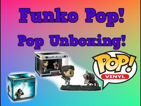 Funko Pop Unboxing Aquaman Dc Collectors Box And Stranger Things