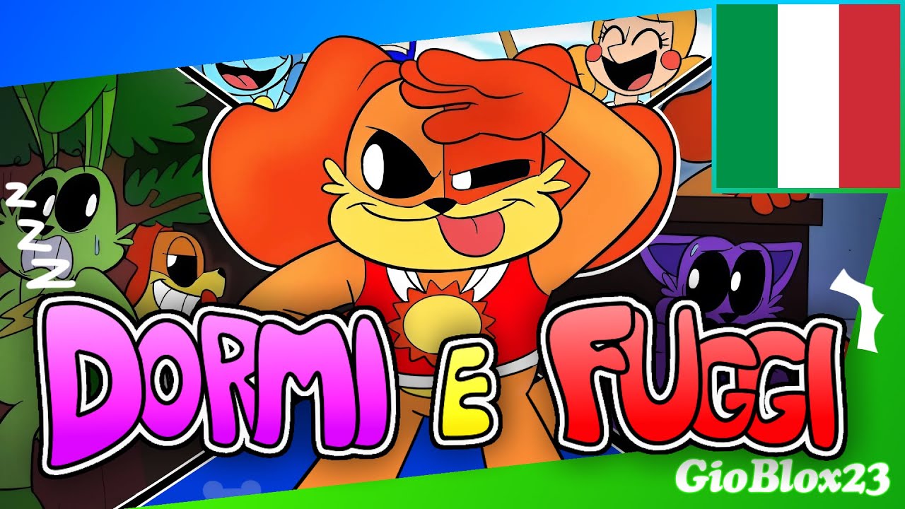 SMILING CRITTERS ANIMATION🌈 "DORMI e FUGGI" ITA