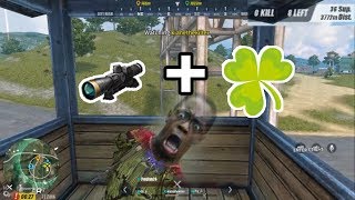 8x scope   Luck | Watch till the End | RULES OF SURVIVAL