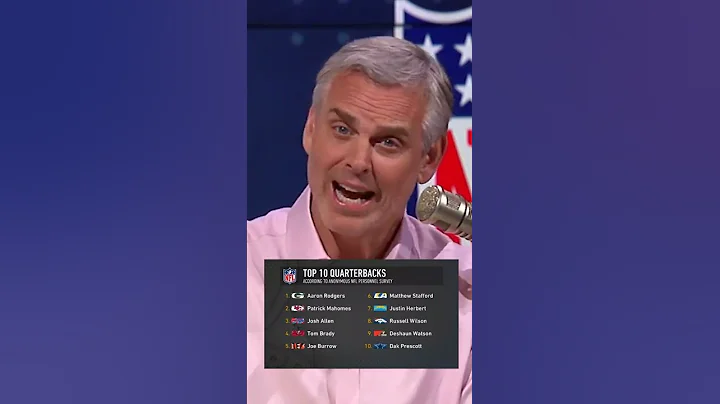 Aaron Rodgers over Tom Brady and Patrick Mahomes? ...