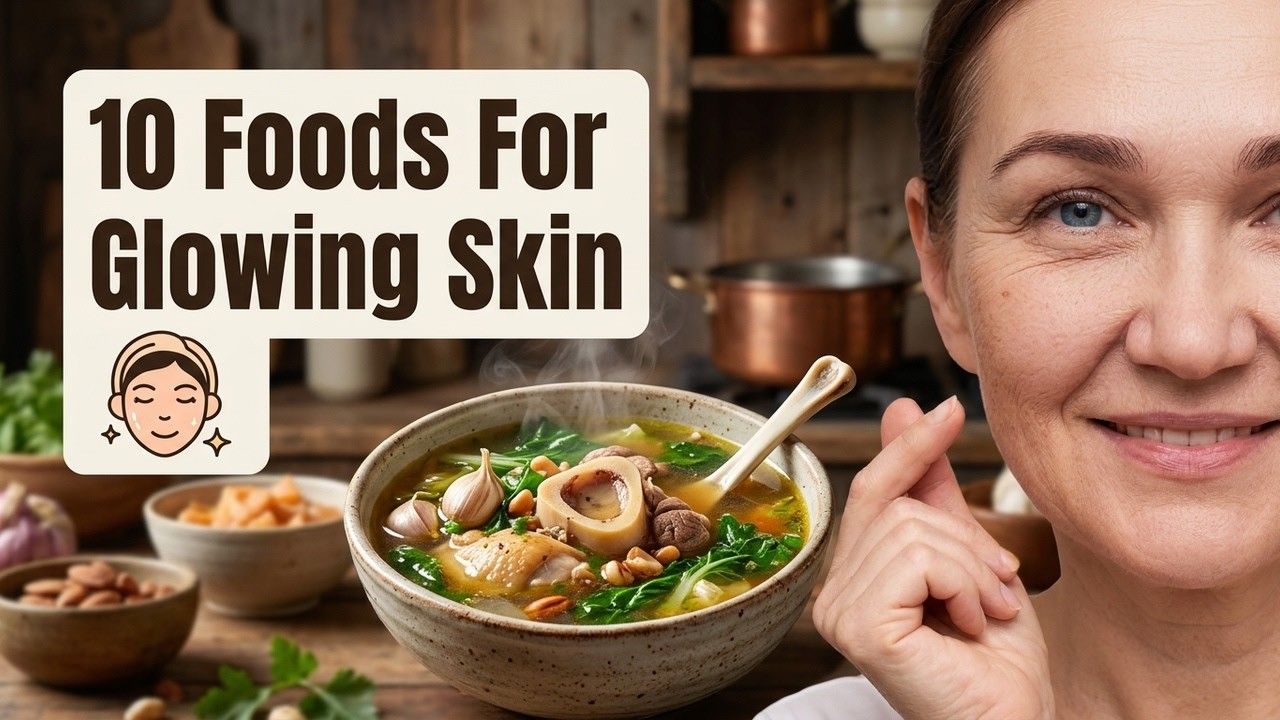 Top 10 Collagen-Boosting Foods for Glowing, Healthy Skin - YouTube