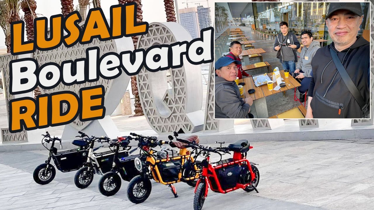 Lusail Boulevard Ride | Fiido Q1 - YouTube