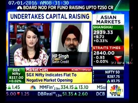 Mr. HP Singh Speaks with CNBC regarding companies fundraising and growth plans and much more