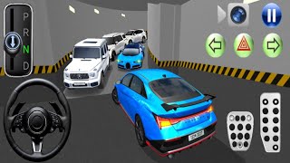 New Hyundai Elantra Ca parking garage 3D driving class aut repair garage long drive Android gameplay screenshot 5