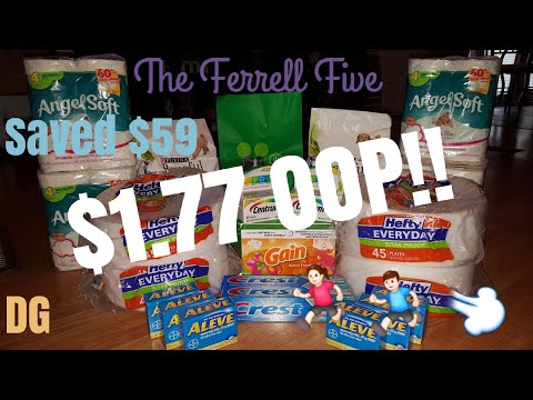 ALL FREE with Coupons at Dollar General! Only paid TAXES! 9/16