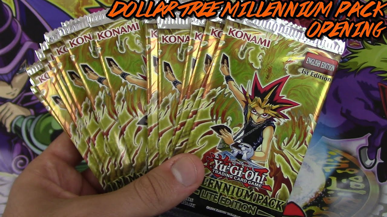 YuGiOh 20 Dollar Tree Millennium Pack Opening! YouTube