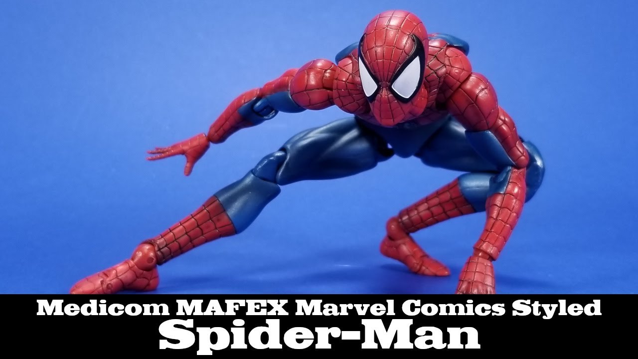 MAFEX Spider-Man Marvel Comics Medicom Action Figure Review