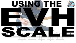 Using The Eddie Van Halen Scale  Guitar Lesson With Licks And Tablature
