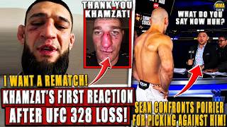 Download lagu Khamzat Chimaev CALLS FOR A REMATCH after UFC 328! Sean CONFRONTS Poirier for picking against him!