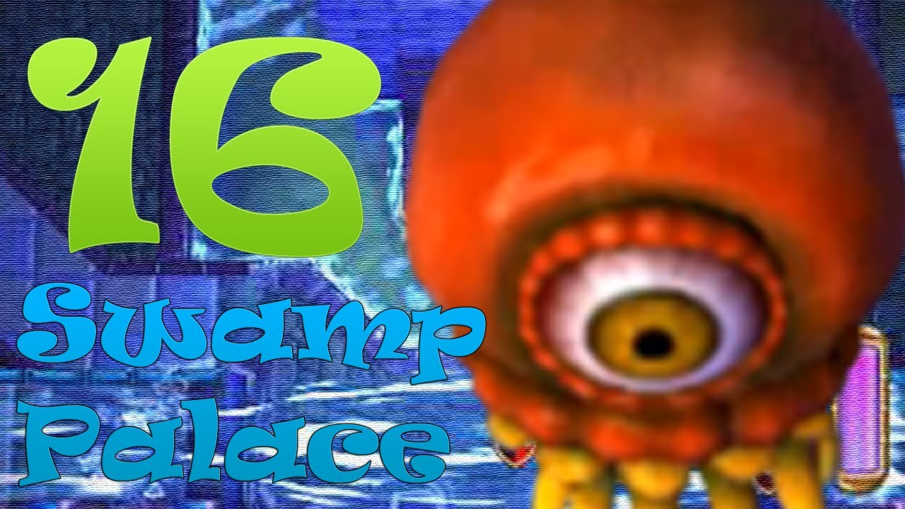 Legend of Zelda: A Link Between Worlds 100% - Part 16: Swamp Palace ...