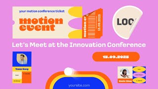 Event Elements - After Effects Template | Premiere Pro MOGRT