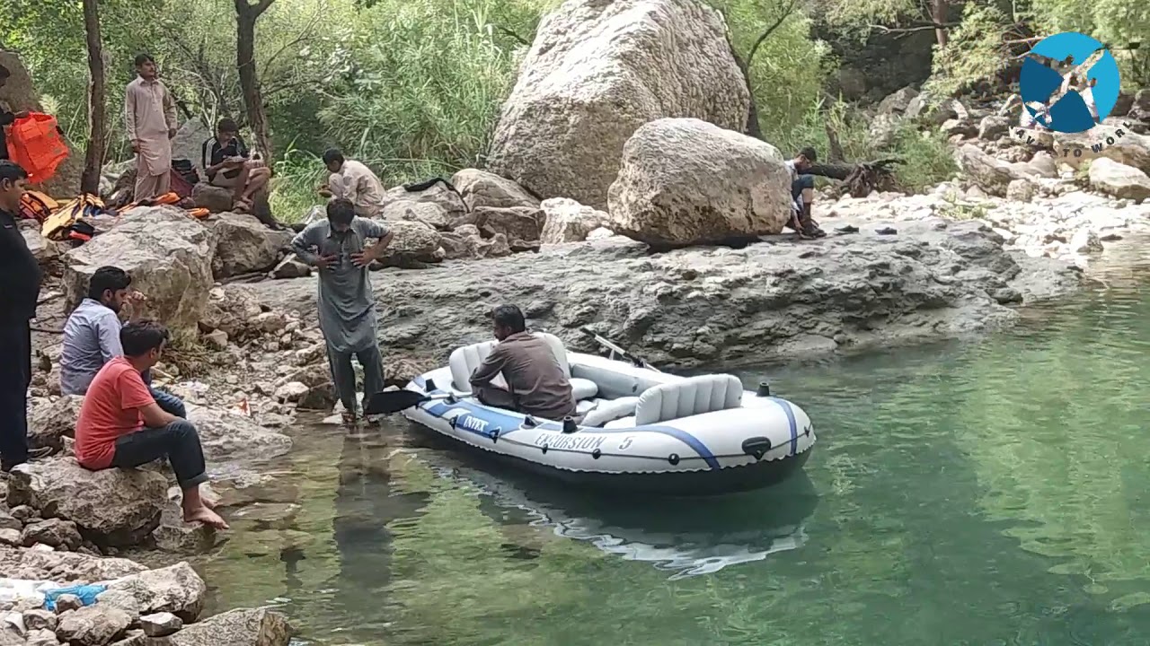 SWAIK LAKE - KALAR KAHAR, PAKISTAN - 4 JUNE 2018