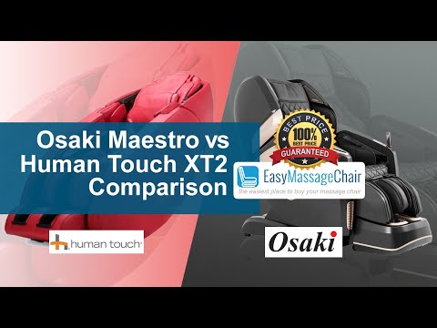 Human Touch Novo XT2 versus Osaki Maestro Massage Chair Comparison