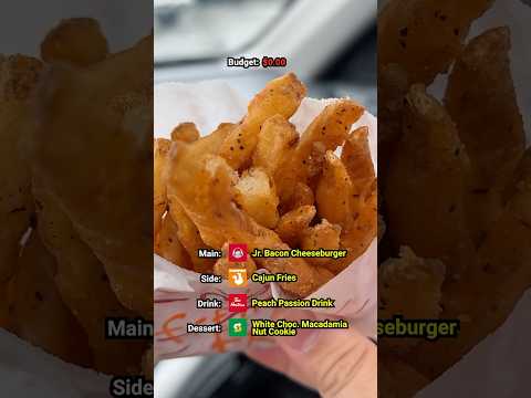 Build the Ultimate 10 Fast Food Combo