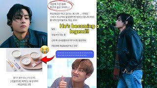 Taehyung was seen eating Jjayo Jjayo yogurt in the military?!🤣They can even spotted V by this LOL