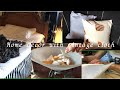 #89 古着で作る夏のインテリア🐚/庭のブルーベリーで作るアイスクリーム🍨/購入品 デザイナーコラボ