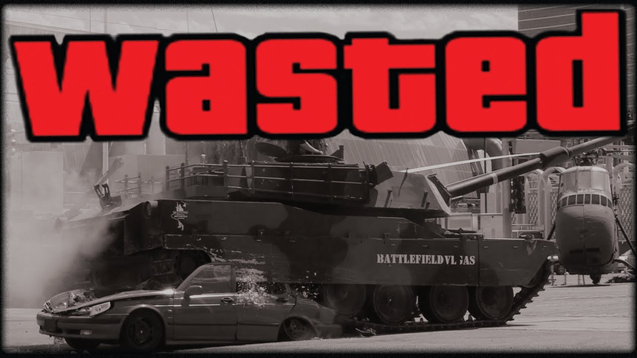 TANK VS CAR!! YouTube