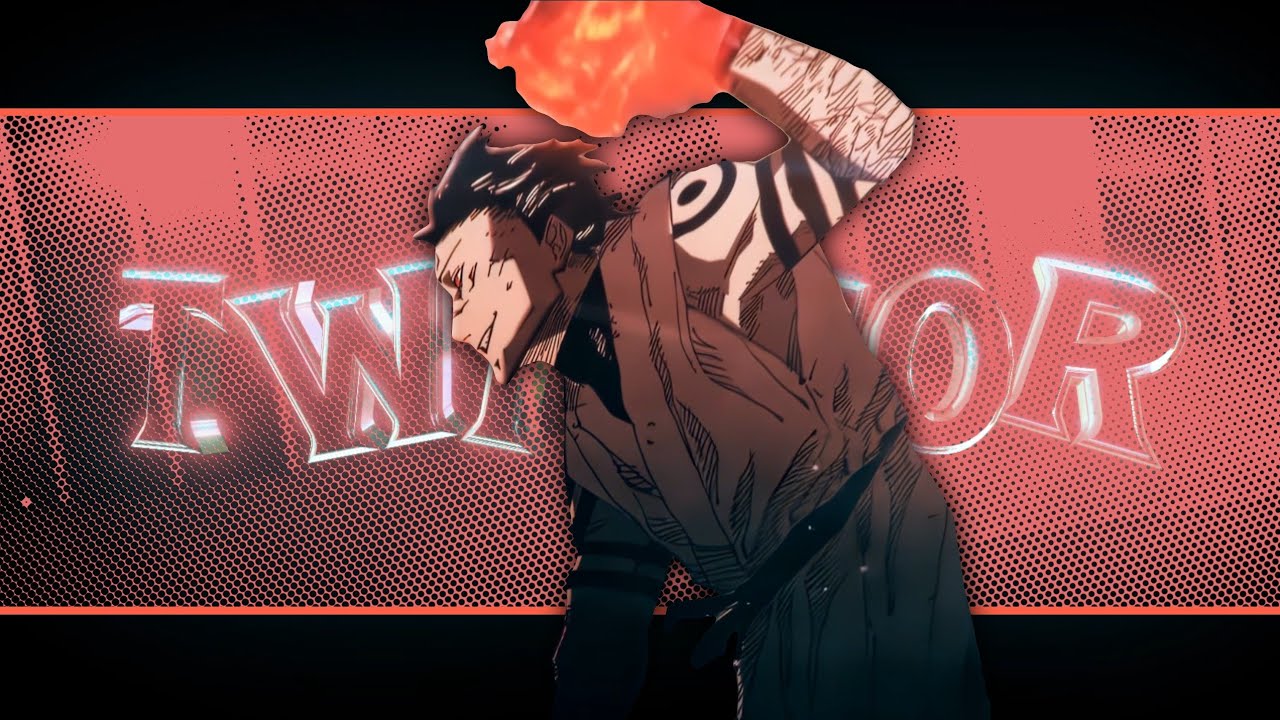 Ryomen Sukuna manga animation twixtor for editing