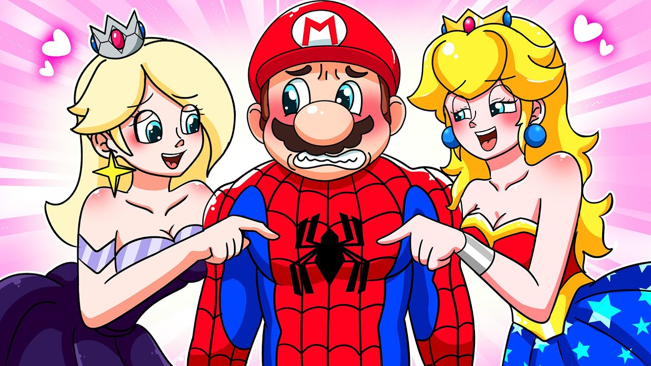 ¡¿Spider Mario tiene un CLUB DE FANS?! ¡¿Qué le PASÓ?! | Animación de Super Mario Bros