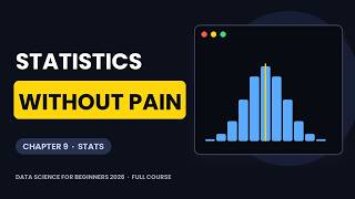 Statistics for Data Science: Mean, Median, Std Dev & Correlation | Data Science Course (9/18)