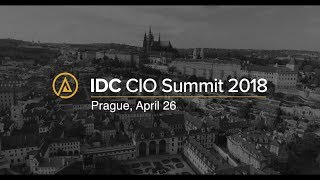IDC CIO Summit 2018 Prague