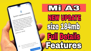 Mi A3 March new update review | new features | Mi A3 update bugs | MSA TECH