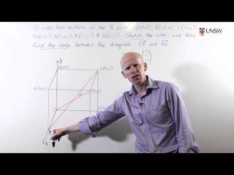 Video: How To Find The Angle Between Diagonals