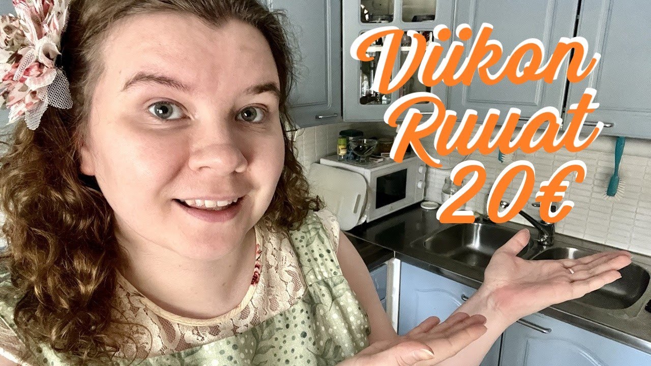 Viikon ruuat kahdelle 20 eurolla! Kuinka onnistui?