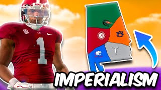 Alabama College Football Imperialism | Last Team Standing in Alabama Wins!! (NCAA Football 23)